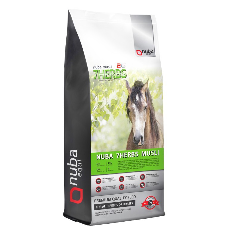 Nuba 7Herbs Musli 2G, 20 kg